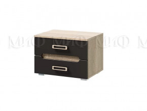 Тумба Ким Графит софт, сонома 2 шт в Радужном - raduzhnyj.mebel-tymen.ru | фото