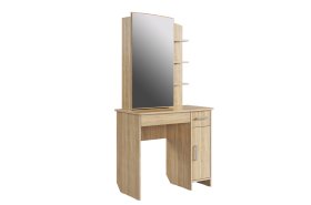 Трюмо Виктория-1 дуб сонома в Радужном - raduzhnyj.mebel-tymen.ru | фото