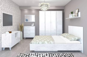 ЭГО Спальня №ББ-1 Диал в Радужном - raduzhnyj.mebel-tymen.ru | фото