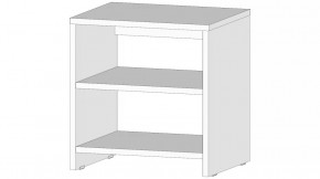 Элегант Тумба прикроватная Белый в Радужном - raduzhnyj.mebel-tymen.ru | фото